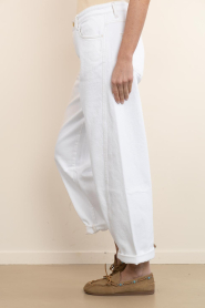 by-bar :  Barrel jeans Begum | white - img7