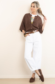 by-bar :  Barrel jeans Begum | white - img3