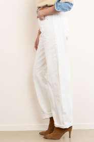 by-bar :  Pants with elastic waistband Izzy | natural - img7