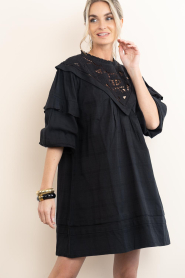 by-bar |  Embroidery dress Bowie | black | Picture 4