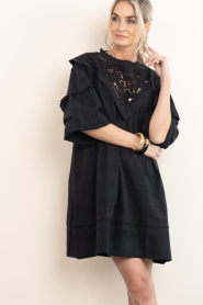 by-bar |  Embroidery dress Bowie | black | Picture 2