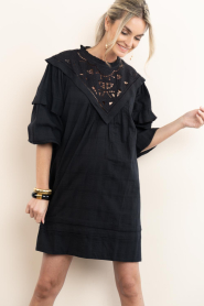 by-bar |  Embroidery dress Bowie | black | Picture 5