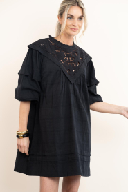 by-bar |  Embroidery dress Bowie | black | Picture 6