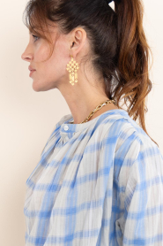 by-bar :  Gold plated earrings Aurora | gold - img3