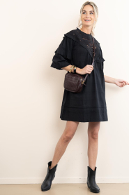 by-bar :  Braided leather bag Kelsey | brown - img5