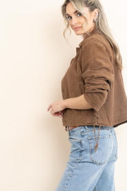 Alter Ego |  Suede  jacket Fallon | camel | Picture 6