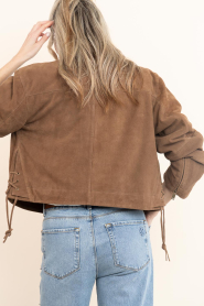 Alter Ego |  Suede  jacket Fallon | camel | Picture 7