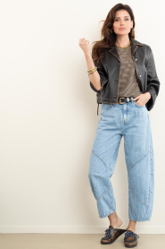 Alter Ego |  Vintage leather jacket Fallon | brown | Picture 3