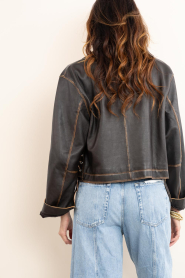 Alter Ego |  Vintage leather jacket Fallon | brown | Picture 9