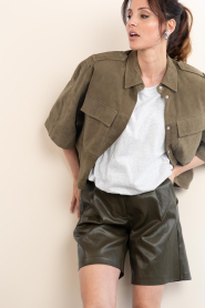 Alter Ego :  Suede blouse/jacket Nala | green - img2