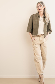 Alter Ego :  Suede blouse/jacket Nala | green - img4