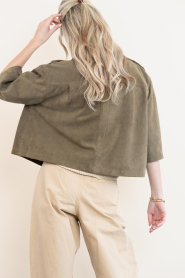 Alter Ego :  Suede blouse/jacket Nala | green - img8