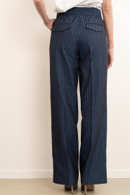 Aaiko |  Pinstripe trousers Esila | dark blue | Picture 6