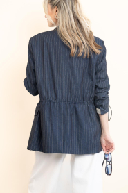 Aaiko |  Pinstripe blazer Brynn | dark blue | Picture 7