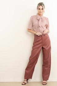 Aaiko |  Barrel pants Quin | red | Picture 2