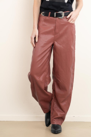 Aaiko |  Barrel pants Quin | red | Picture 4