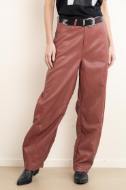 Aaiko |  Barrel pants Quin | red | Picture 5