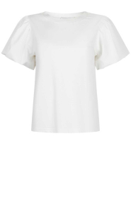 Aaiko |  Top with puffed sleeves Sodia | natural | Picture 1