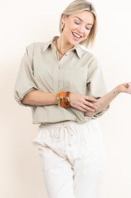 Aaiko |  Cargo top Lydia | green | Picture 4