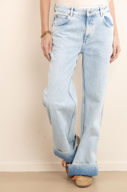 Aaiko |  Straight leg jeans Gaby | blue | Picture 4