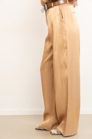 Aaiko |  Wide leg trousers Cecilia | camel | Picture 6
