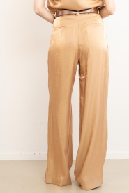 Aaiko |  Wide leg trousers Cecilia | camel | Picture 7
