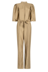 Aaiko |  Viscose jumpsuit with belt Katy | green | Picture 1