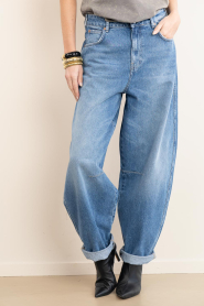 Aaiko :  Barrel jeans Sacha | blue - img4