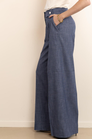 Aaiko |  Denim wide leg pants Nore | blue | Picture 6