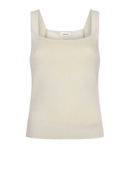 Aaiko |  Ribbed top Zena | natural