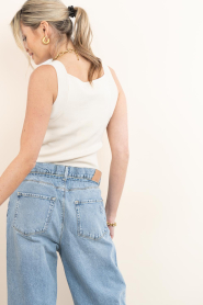 Aaiko |  Ribbed top Zena | natural | Picture 8