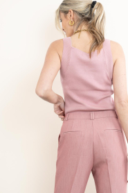 Aaiko |  Ribbed top Zena | pink | Picture 8