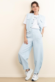 Aaiko |  Barrel trousers Harper | blue | Picture 2