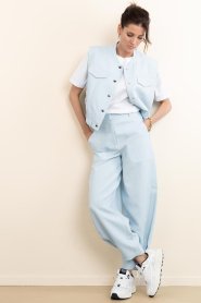 Aaiko |  Barrel trousers Harper | blue | Picture 3