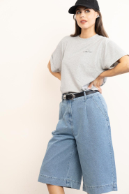 Aaiko |  Denim bermuda short Inaya | blue | Picture 5