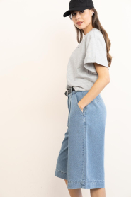 Aaiko |  Denim bermuda short Inaya | blue | Picture 6