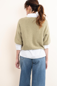 Aaiko |  Soft sweater Lani | dark green | Picture 9