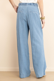 Aaiko |  Denim pants with pinstripe Lotty | blue | Picture 9