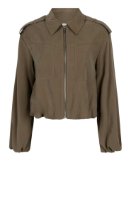 Aaiko |  Balloon jacket Rosalie | dark green | Picture 1