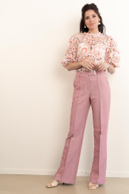 Aaiko |  Jacquard top Shaile | pink | Picture 3
