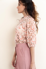 Aaiko |  Jacquard top Shaile | pink | Picture 7