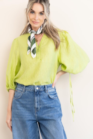 Aaiko |  Shiny top Dahlia | lime | Picture 4