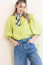 Aaiko |  Shiny top Dahlia | lime | Picture 5
