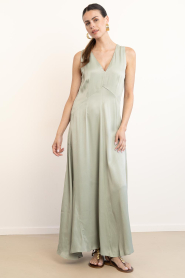 Copenhagen Muse |  Viscose maxi dress Visha | green | Picture 2