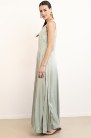 Copenhagen Muse |  Viscose maxi dress Visha | green | Picture 6
