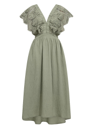 Copenhagen Muse |  Dress with lace details Cole | green | Picture 1