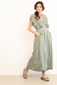 Copenhagen Muse |  Dress with lace details Cole | green | Picture 3