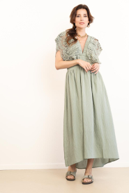 Copenhagen Muse |  Dress with lace details Cole | green | Picture 4