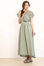 Copenhagen Muse |  Dress with lace details Cole | green | Picture 5