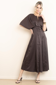 Copenhagen Muse |  Maxi dress Vianna | brown | Picture 3